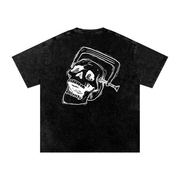 VICE GRIP by Deus Ego - Snow Washed Oversized T-Shirt